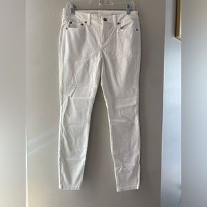 Vineyard Vines White Jean Pants Womens Size 6